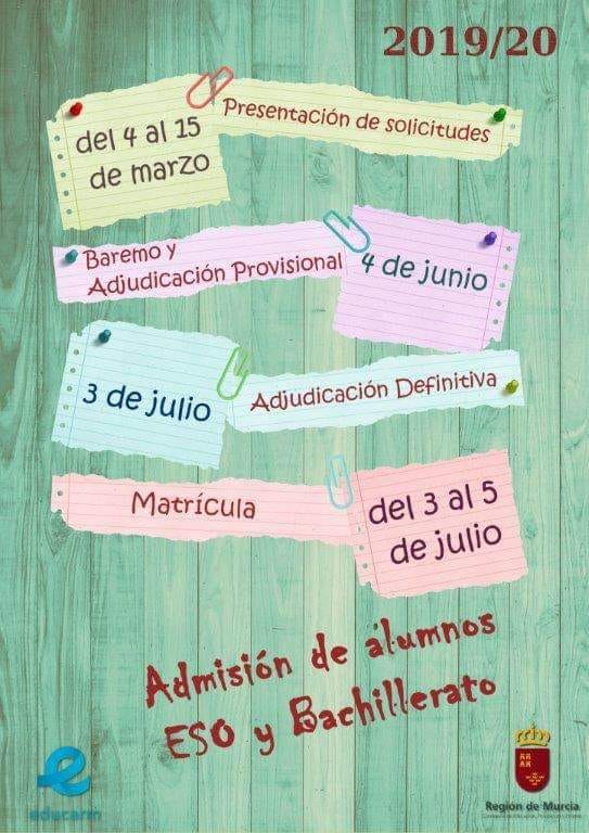 Admisiones 2019