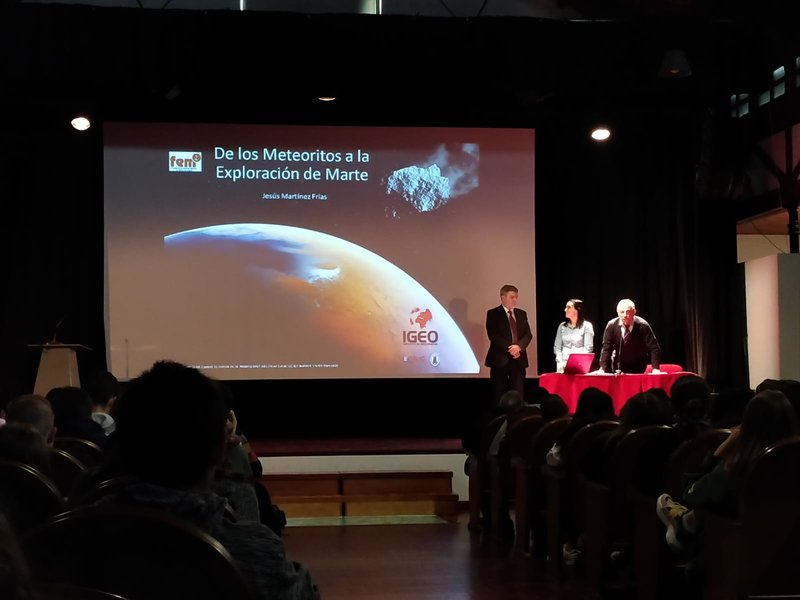 Charla meteoritos