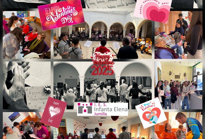 San Valentín con los mayores