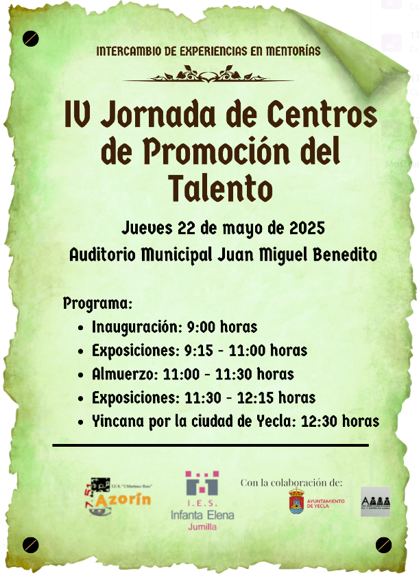Promoción del talento 25 - jornadas