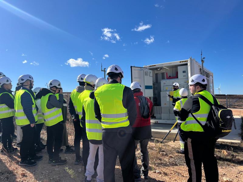 Visita parque solar Cerrillares I