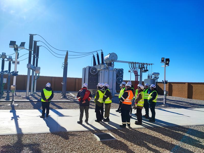 Visita parque solar Cerrillares I