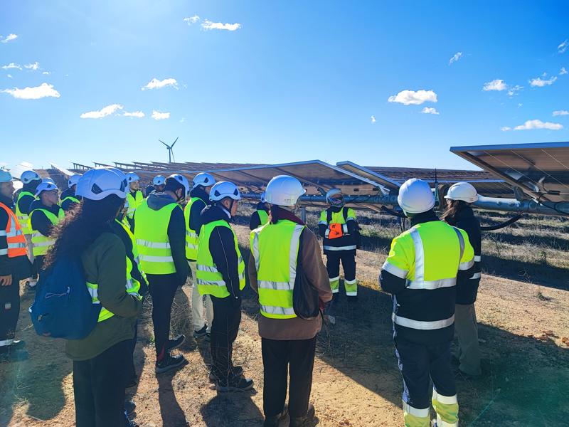Visita parque solar Cerrillares I