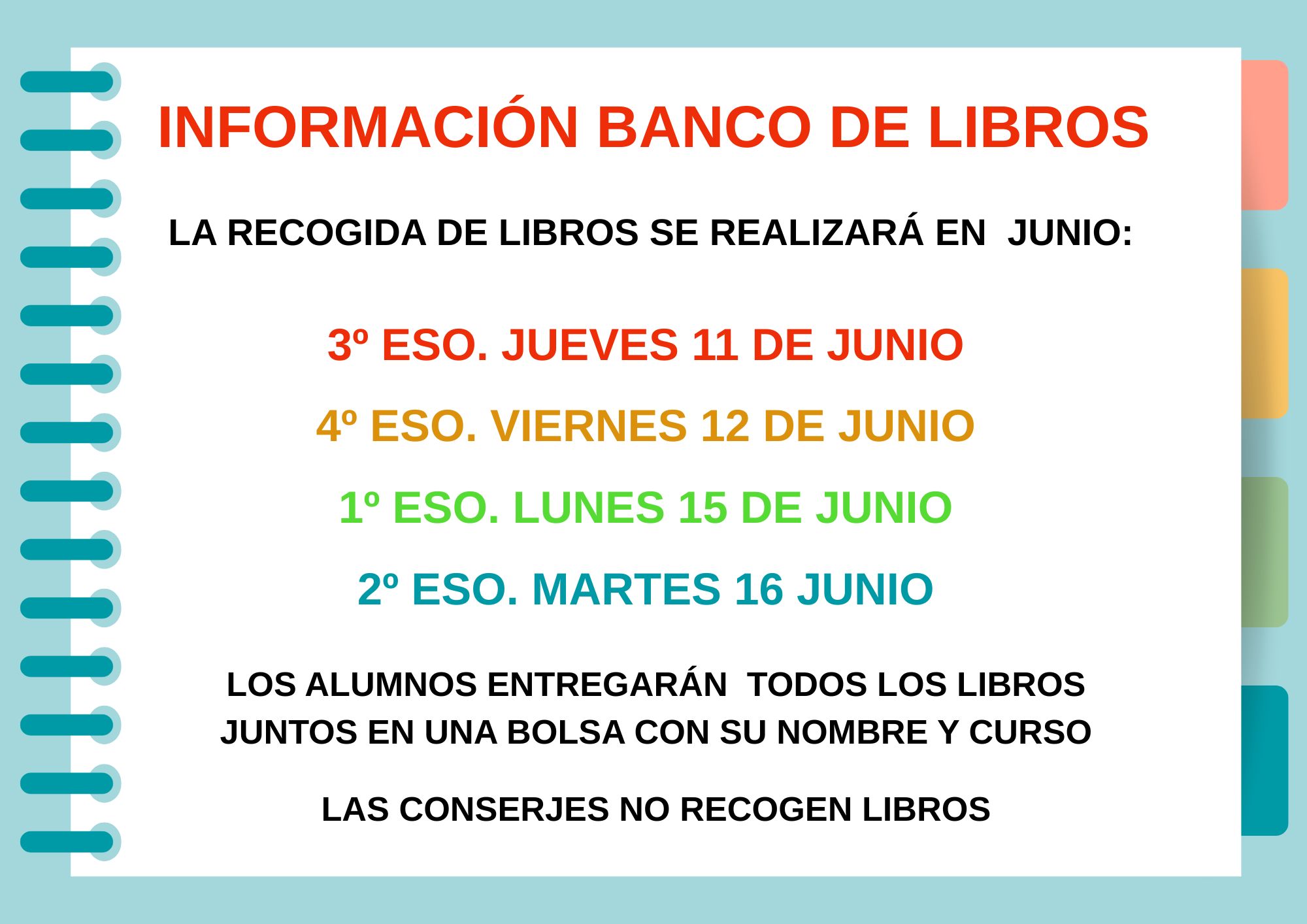 información banco de libros