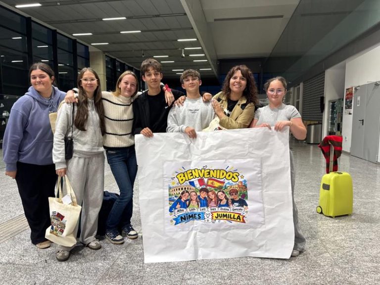 Bienvenida a alumnas francesas