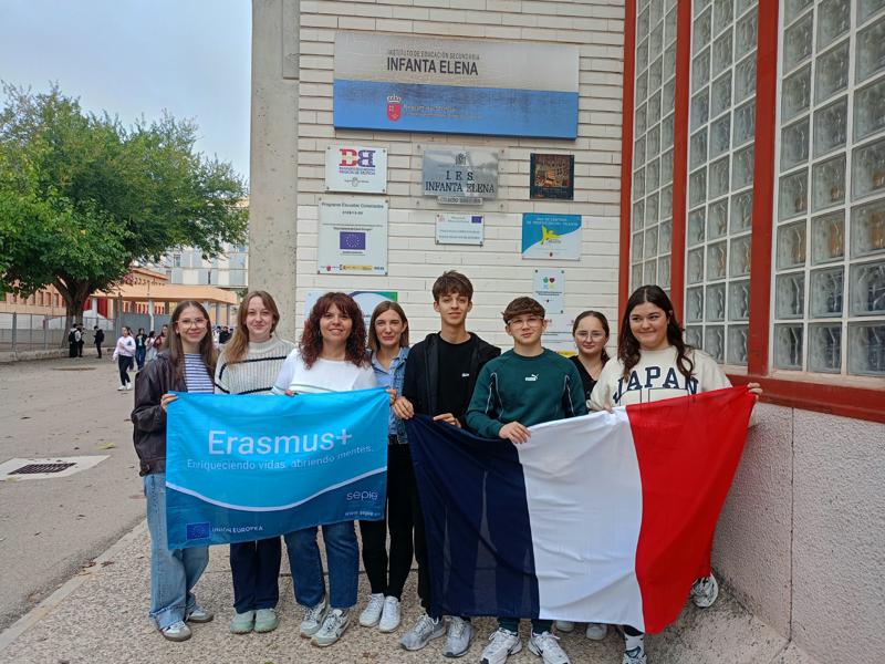 Bienvenida a alumnas francesas