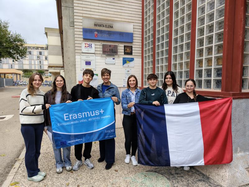 Bienvenida a alumnas francesas
