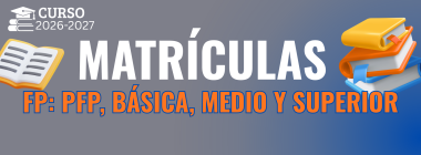 MATRÍCULAS
